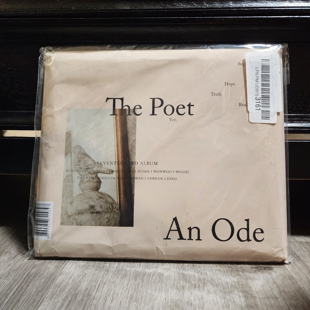 New! Seventeen 'An Ode' 3rd Regular CD Album Version.2 The Poet-Beige K Pop